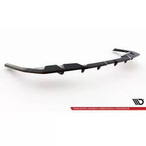 Maxton Design Version 1 Spoiler geeignet für den Heckstoßfänger des BMW i4 G26 mit M-Paket nach 2021, schwarz lackiert-image-6143972