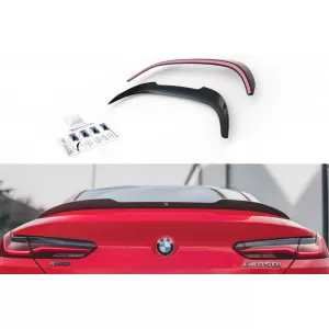 Spoiler Maxton Design potrivit pentru portbagajul BMW M850I G15 după 2018, negru mat