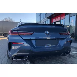 Maxton Design Spoiler geeignet für BMW M850I G15 Kofferraum nach 2018, matt schwarz-image-6143990