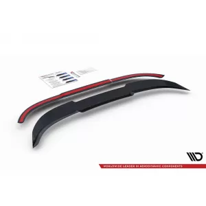 Maxton Design M Technik spoiler suitable for BMW X2 F39 trunk after 2016, black lacquer
