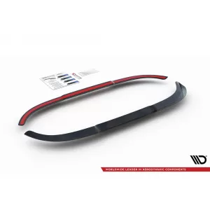 Maxton Design M Technik spoiler suitable for BMW X2 F39 trunk after 2016, black lacquer