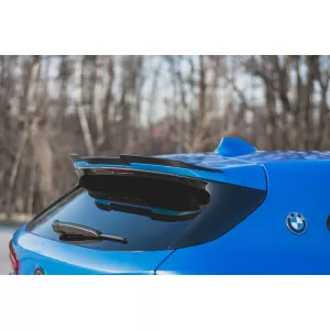 Maxton Design M Technik spoiler suitable for BMW X2 F39 trunk after 2016, black lacquer