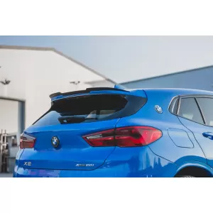 Maxton Design M Technik spoiler suitable for BMW X2 F39 trunk after 2016, black lacquer