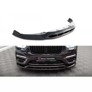 image-50-Maxton Design első lökhárító spoiler BMW X3 G01 2017-2021, fényes fekete