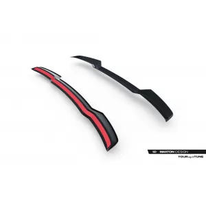 Maxton Design roof spoiler suitable for BMW X3 G45 with M package after 2024, black lacquer