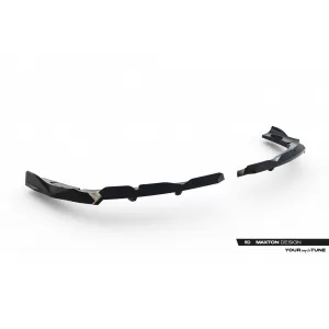 Maxton Design Spoiler geeignet für den Heckstoßfänger des BMW X3 G45 mit M-Paket nach 2024, schwarz lackiert-image-6144107