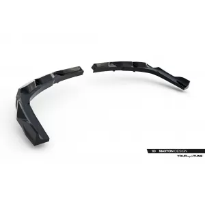 Maxton Design Spoiler geeignet für den Heckstoßfänger des BMW X3 G45 mit M-Paket nach 2024, schwarz lackiert-image-6144108