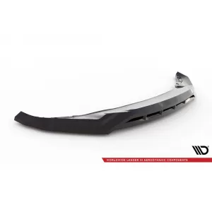 Maxton Design Version 2 Spoiler geeignet für die Front-M-Stoßstange am BMW X5 G05 Facelift nach 2023, schwarz lackiert-image-6144152