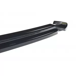 Maxton Design spoiler suitable for front M Technik bumper for BMW X5 G05 after 2018, black lacquer