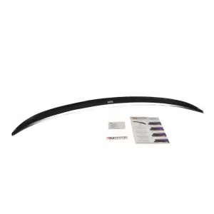 Maxton Design M Technik spoiler suitable for BMW X6 F16 trunk after 2014, black lacquer