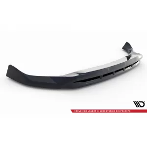 Maxton Design Spoiler geeignet für die Frontschürze des BMW X7 G07 mit M-Paket nach 2022, schwarz lackiert-image-6144260