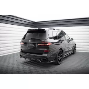 Maxton Design Spoiler geeignet für den Heckstoßfänger des BMW X7 G07 mit M-Paket nach 2022, schwarz lackiert-image-6144268