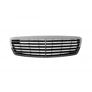 Chrome/black grille suitable for Mercedes E-Class W211 2002-2006