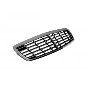 Chrome/black grille suitable for Mercedes E-Class W211 2002-2006