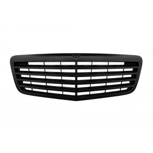 Black matte grille suitable for Mercedes E-Class W211 2007-2009