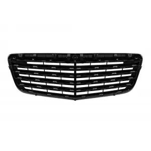 Black matte grille suitable for Mercedes E-Class W211 2007-2009