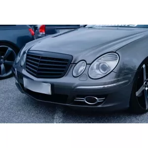 Black matte grille suitable for Mercedes E-Class W211 2007-2009
