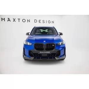 Maxton Design carbon spoiler suitable for front bumper of BMW X5 G05 with M package after 2023