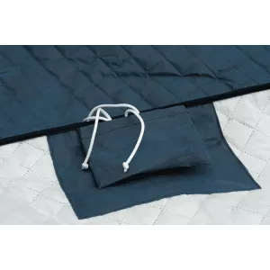 Carpassion Pillow cover suitable for hatchback, wagon car against hail size M 355x380cm, blue