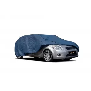 Carpassion Pillow cover suitable for sedan cars against hail size XXL 500x535cm, blue