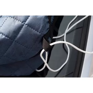 Carpassion Pillow cover suitable for sedan cars against hail size XXL 500x535cm, blue