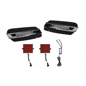 image-16-Fari diurni specifici adatti per Mercedes ML W164 2006-2009