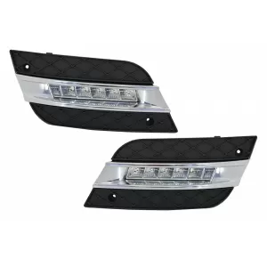 Specific daytime running lights suitable for Mercedes ML W164 2009-2012 model years