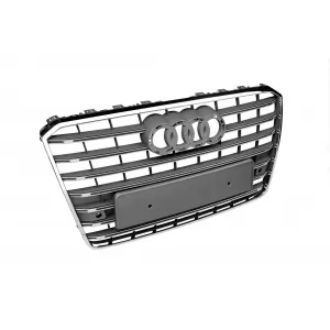 Frontstoßstange Typ S8 geeignet für Audi A8 2015-2017 mit PDC-image-6145424