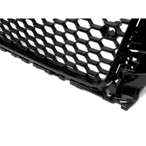 Grille type RS laqué noir adapté pour Audi A3 2012-2016-image-6145506