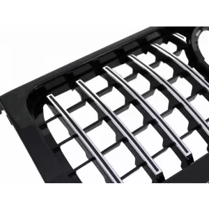 Chrome/black GTR design grille suitable for Mercedes G-Class W463 1990-2018