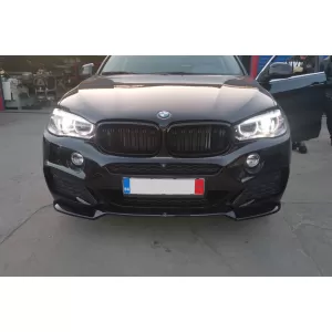 Double slat kidney grilles in black lacquer suitable for BMW X5 F15 2013-2018, X6 F16 2014-2019