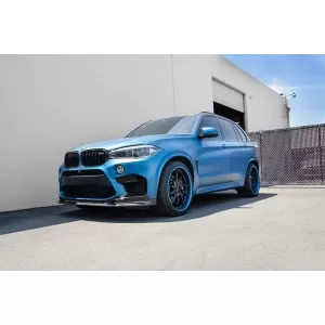 Double slat kidney grilles in black lacquer suitable for BMW X5 F15 2013-2018, X6 F16 2014-2019