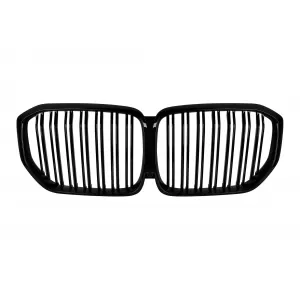 Double slat kidney grilles in black lacquer suitable for BMW X5 G05 2019-2022