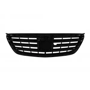 Grille noir laqué type A Design adapté pour Mercedes Classe S W222 2013-2020 pour le modèle avec Distronic et Vision Nocturne.-image-6145731