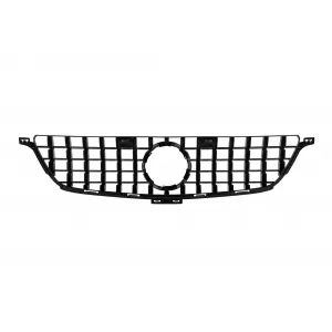 Chrome/black GT style grille suitable for Mercedes ML W166 2011-2015