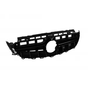 Grille laqué noir type E63 A Design adapté pour Mercedes Classe E W213 berline, S213 break, C238 coupé, A238 cabriolet 2016-2019 avec ouverture pour caméra-image-6145969