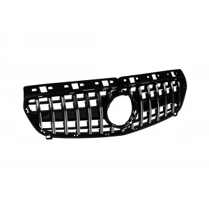 Chrome/black GT style grille suitable for Mercedes A-Class W176 2013-2015