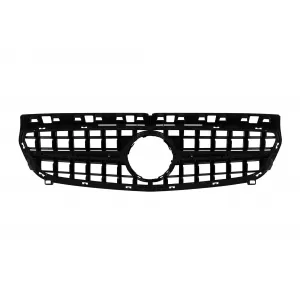 Chrome/black GT style grille suitable for Mercedes A-Class W176 2013-2015