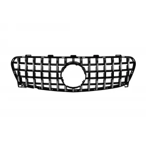 Chrome/black GT style grille suitable for Mercedes GLA X156 2017-2019