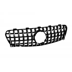 Chrome/black GT style grille suitable for Mercedes GLA X156 2017-2019