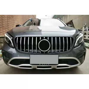 Chrome/black GT style grille suitable for Mercedes GLA X156 2017-2019