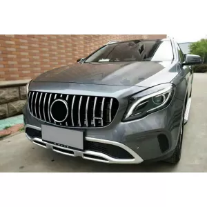 Chrome/black GT style grille suitable for Mercedes GLA X156 2017-2019
