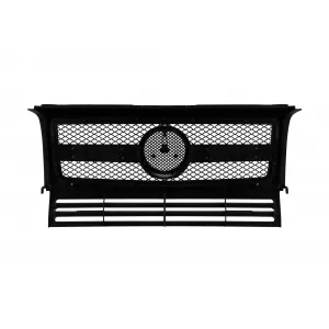 GRILLE CHROME/GRIS TYPE A Design adapté pour MERCEDES G CLASS W463 1990-2018-image-6146129