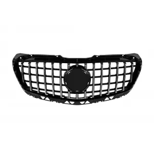 Chrome/black GT style grille suitable for Mercedes Sprinter W906 2014-2017