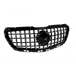 Chrome/black GT style grille suitable for Mercedes Sprinter W906 2014-2017