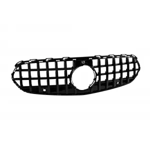Grille de type GT laqué noir adapté pour Mercedes Classe C W206 berline, S206 break après 2021 pour pare-chocs standard ou Avantgarde-image-6146345