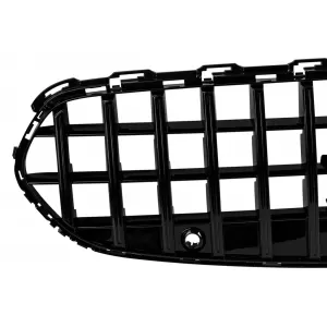 Grille de type GT laqué noir adapté pour Mercedes Classe C W206 berline, S206 break après 2021 pour pare-chocs standard ou Avantgarde-image-6146347