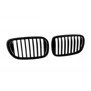 Black kidney grilles suitable for BMW 7 Series G11 short wheelbase, G12 long wheelbase 2015-2018