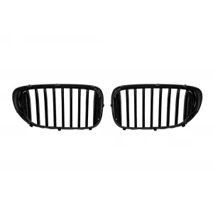 Black kidney grilles suitable for BMW 7 Series G11 short wheelbase, G12 long wheelbase 2015-2018