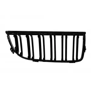 Double slat kidneys in black lacquer suitable for BMW 3 Series E90 sedan, E91 touring 2005-2008
